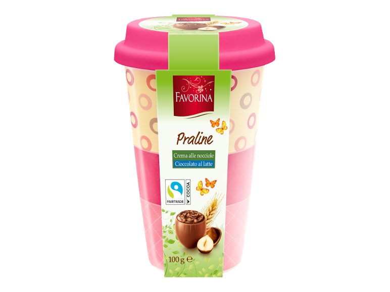 Tazza in ceramica con coperchio