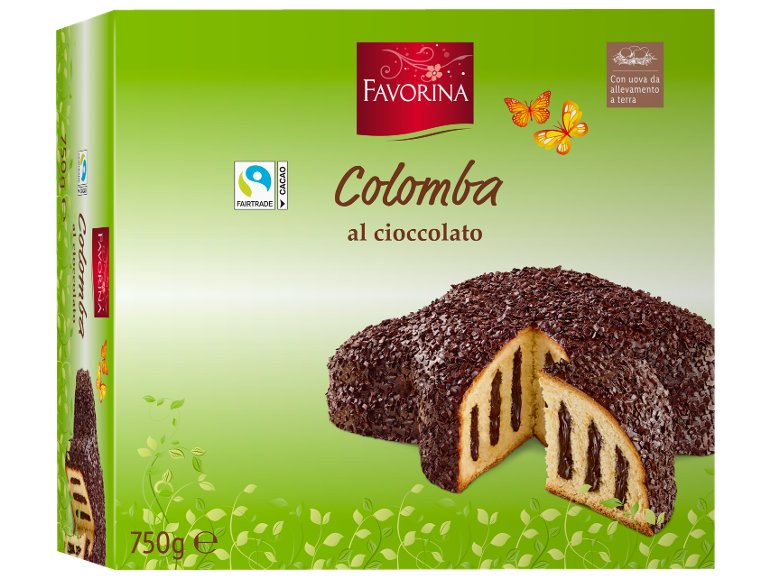 Colomba al cioccolato