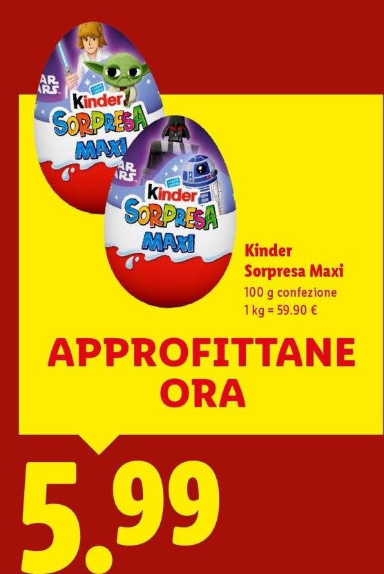 Kinder - Sorpresa Maxi