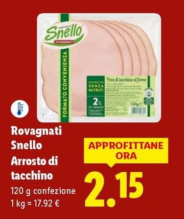 Rovagnati - Snello Arrosto Di Tacchino