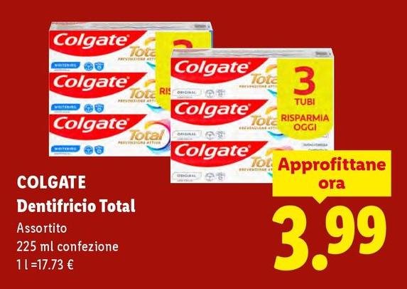 Colgate - Dentifricio Total