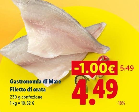 Gastronomia Di Mare - Filetto Di Orata