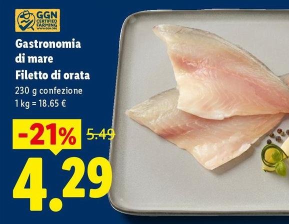 Gastronomia Di Mare - Filetto Di Orata