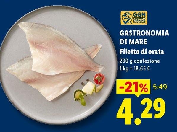 Gastronomia Di Mare - Filetto Di Orata