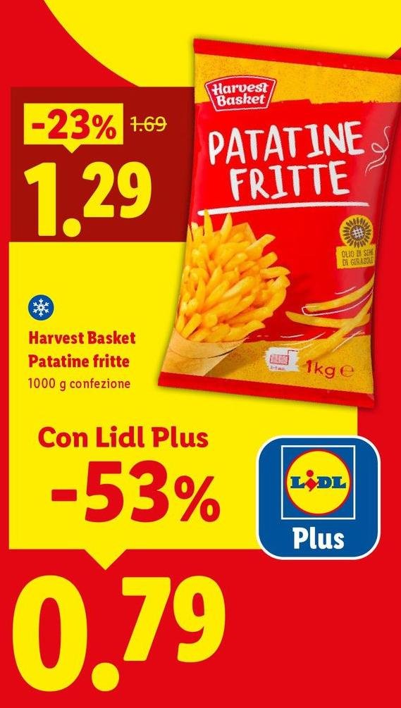 Harvest basket - Patatine Fritte