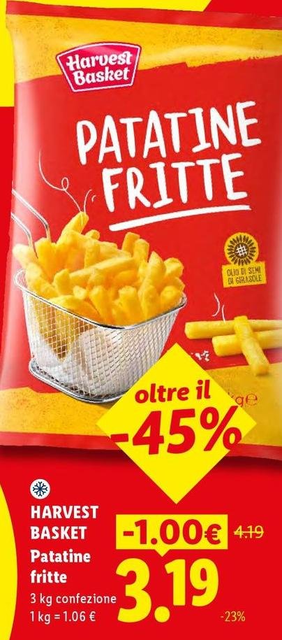 Harvest Basket - Patatine Fritte