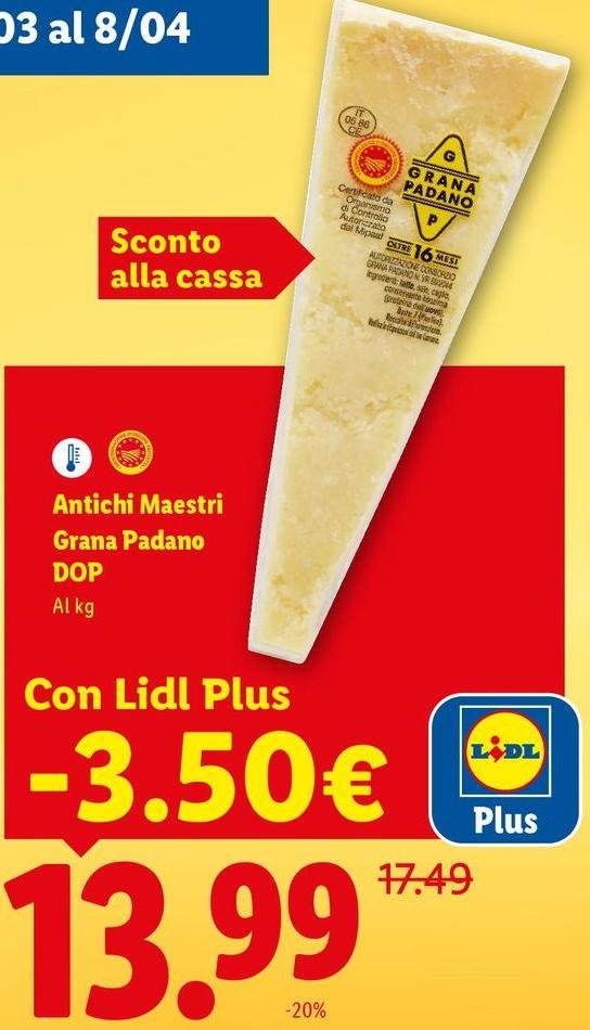 Antichi Maestri - Grana Padano DOP