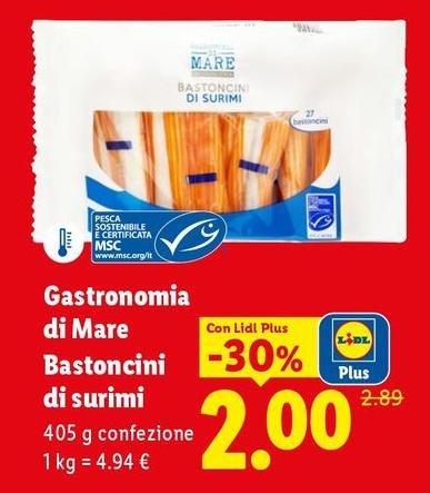 Gastronomia Di Mare - Bastoncini Di Surimi