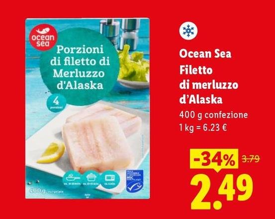 Ocean Sea - Filetto Di Merluzzo D'Alaska