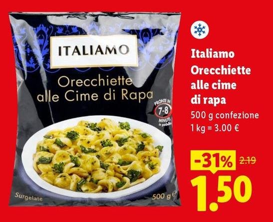 Italiamo - Orecchiette Alle Cime Di Rapa