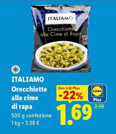 Italiamo - Orecchiette Alle Cime Di Rapa