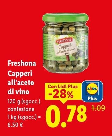 Freshona - Capperi All'Aceto Di Vino