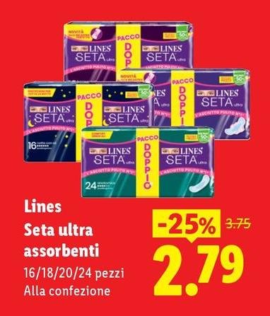 Lines - Seta Ultra Assorbenti