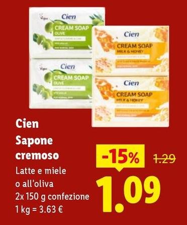 Cien -  Sapone Cremoso
