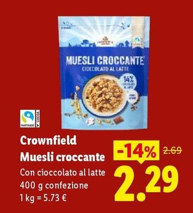 Crownfield - Muesli Croccante