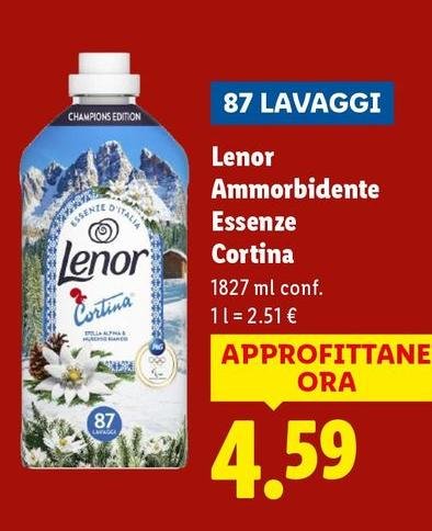 Lenor - Ammorbidente Essenze Cortina