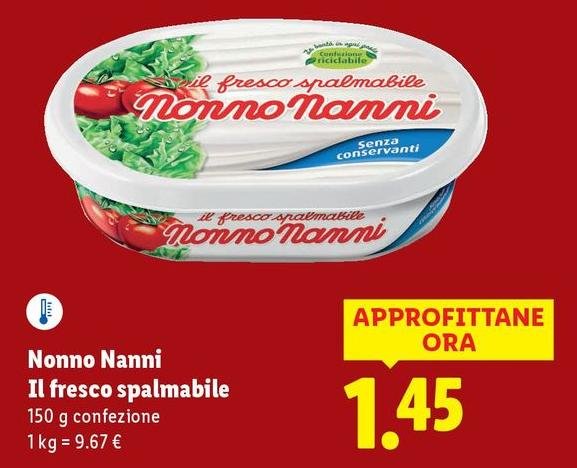 Nonno Nanni - Il Fresco Spalmabile