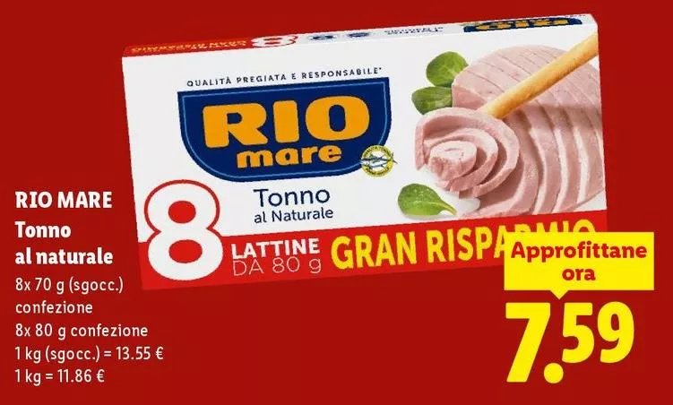 Rio Mare - Tonno Al Naturale