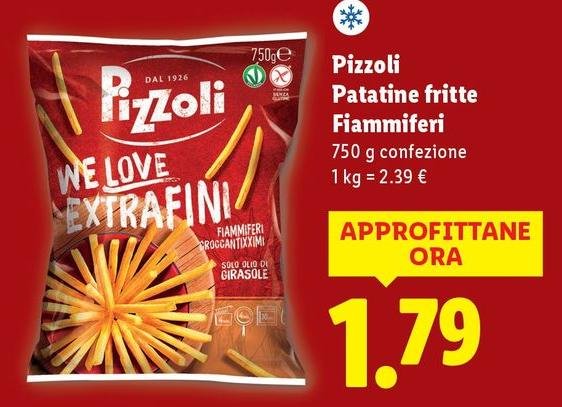 Pizzoli - Patatine Fritte Fiammiferi