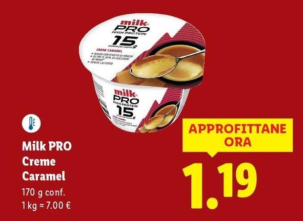 Milk Pro - Creme Caramel