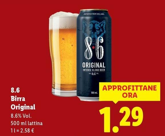 8.6 - Birra Original