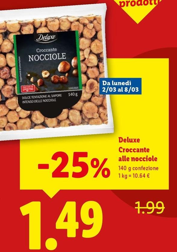 Deluxe - Croccante Alle Nocciole
