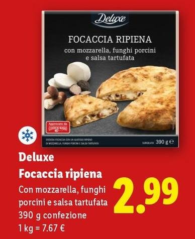 Deluxe - Focaccia Ripiena