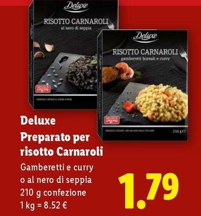Deluxe - Preparato Per Risotto Carnaroli