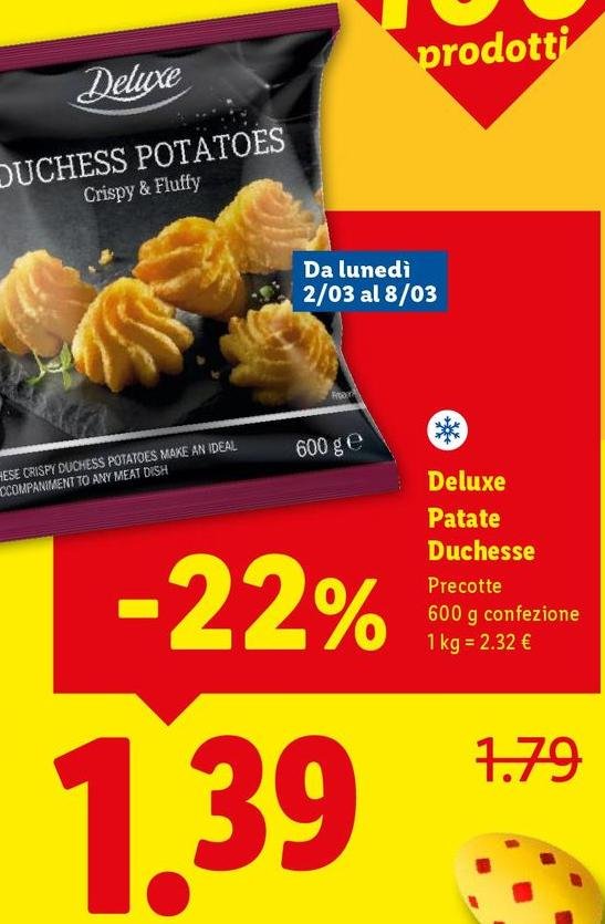 Deluxe - Patate Duchesse