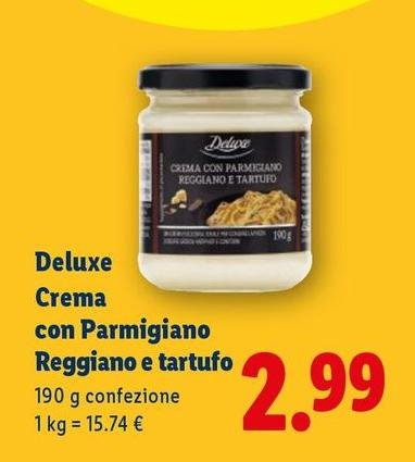 Deluxe - Crema Con Parmigiano Reggiano E Tartufo