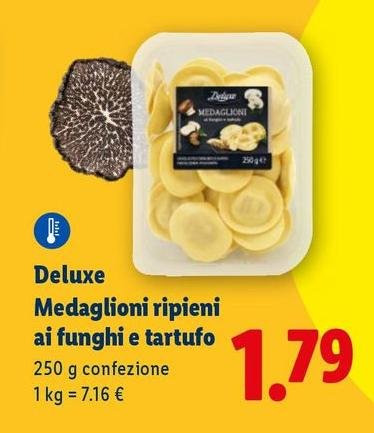 Deluxe - Medaglioni Ripieni Ai Funghi E Tartufo