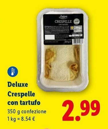 Deluxe - Crespelle Con Tartufo