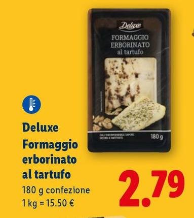 Deluxe - Formaggio Erborinato Al Tartufo