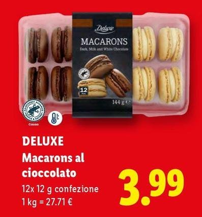 Deluxe - Macarons Al Cioccolato