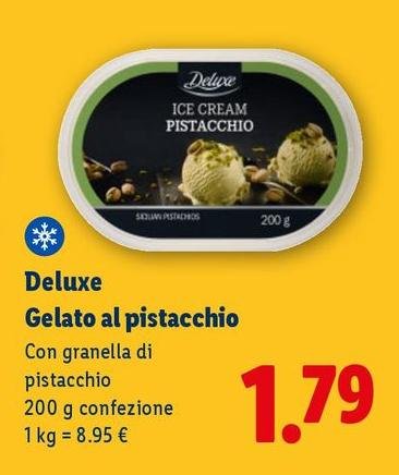 Deluxe - Gelato Al Pistacchio