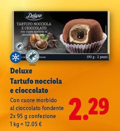 Deluxe - Tartufo Nocciola E Cioccolato