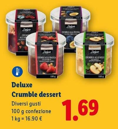 Deluxe - Crumble Dessert