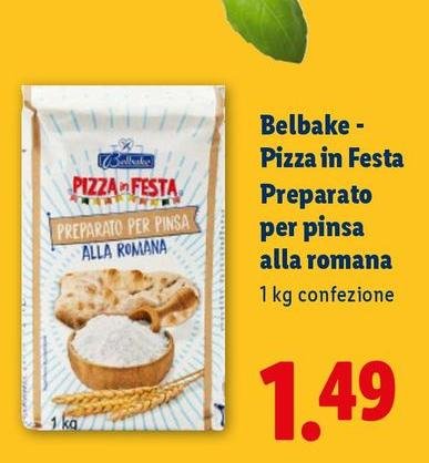 Belbake-Pizza In Festa - Preparato Per Pinsa Alla Romana