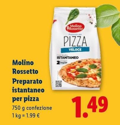 Molino Rossetto - Preparato Istantaneo Per Pizza