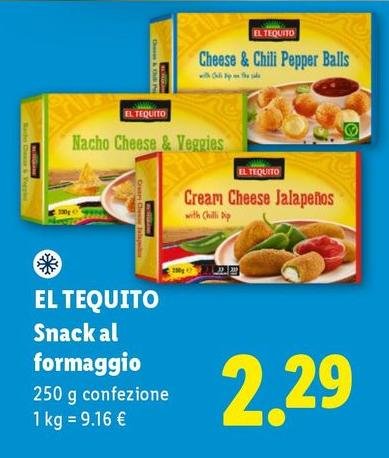 El Tequito - Snack Al Formaggio