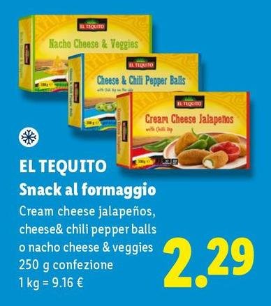 El tequito - Snack Al Formaggio