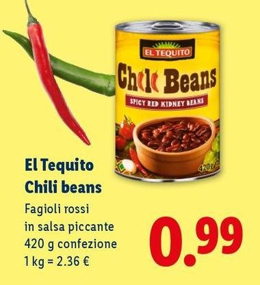 El Tequito - Chili Beans