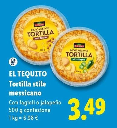 El tequito - Tortilla Stile Messicano