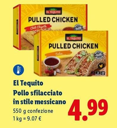 El Tequito - Pollo Sfilacciato In Stile Messicano