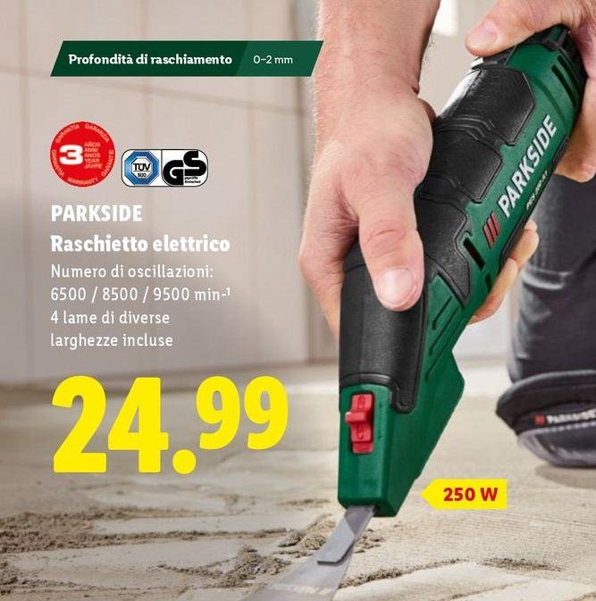 Parkside - Raschietto Elettrico