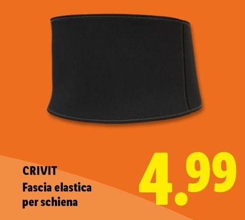 Crivit - Fascia Elastica Per Schiena