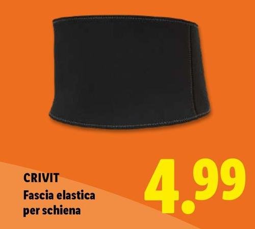 Crivit - Fascia Elastica Per Schiena