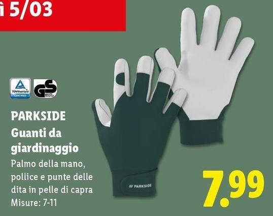 Parkside - Guanti Da Giardinaggio