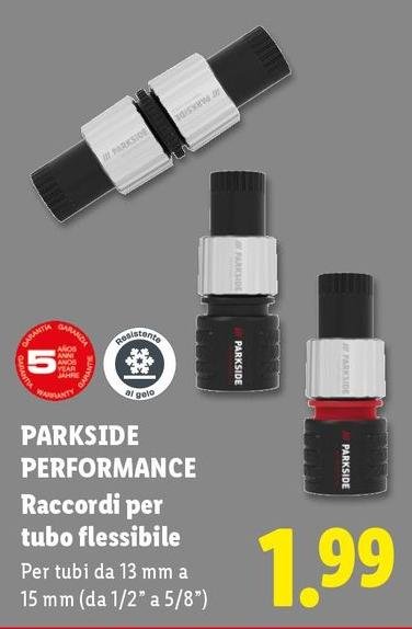 Parkside Performance - Raccordi Per Tubo Flessibile