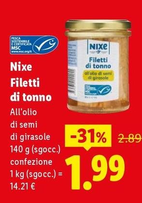 Nixe - Filetti Di Tonno